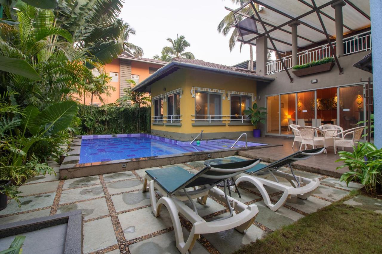 Beach 7 Mins Walk Luxury Villa Diva Калангут Экстерьер фото